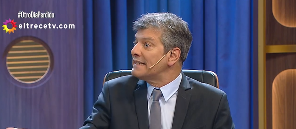 Mario Pergolini en el programa "Otro Día Perdido" de Eltrece | Fuente: Instagram/eltrecetv