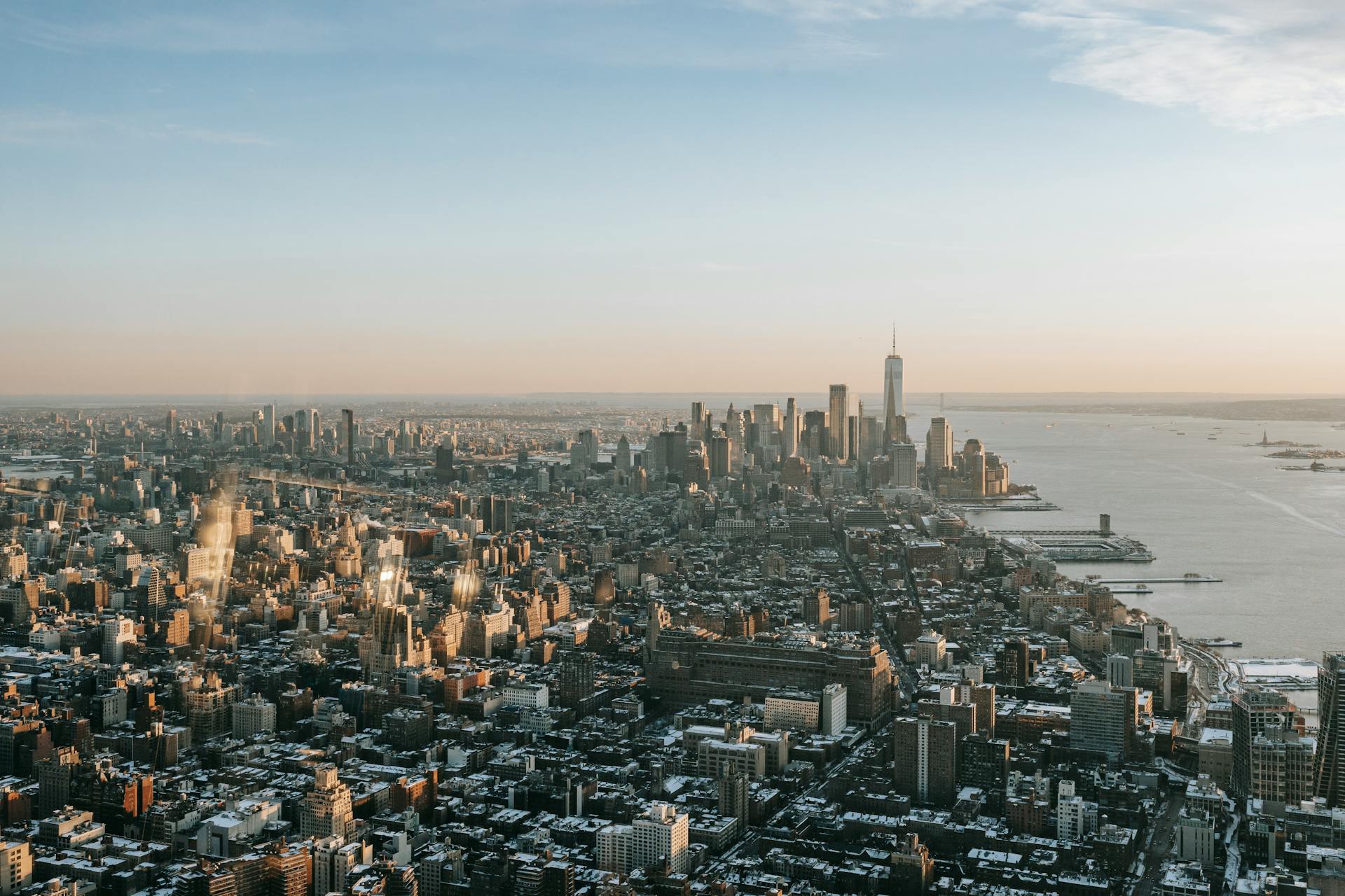 Una vista aérea de la ciudad de Nueva York | Fuente: Pexels