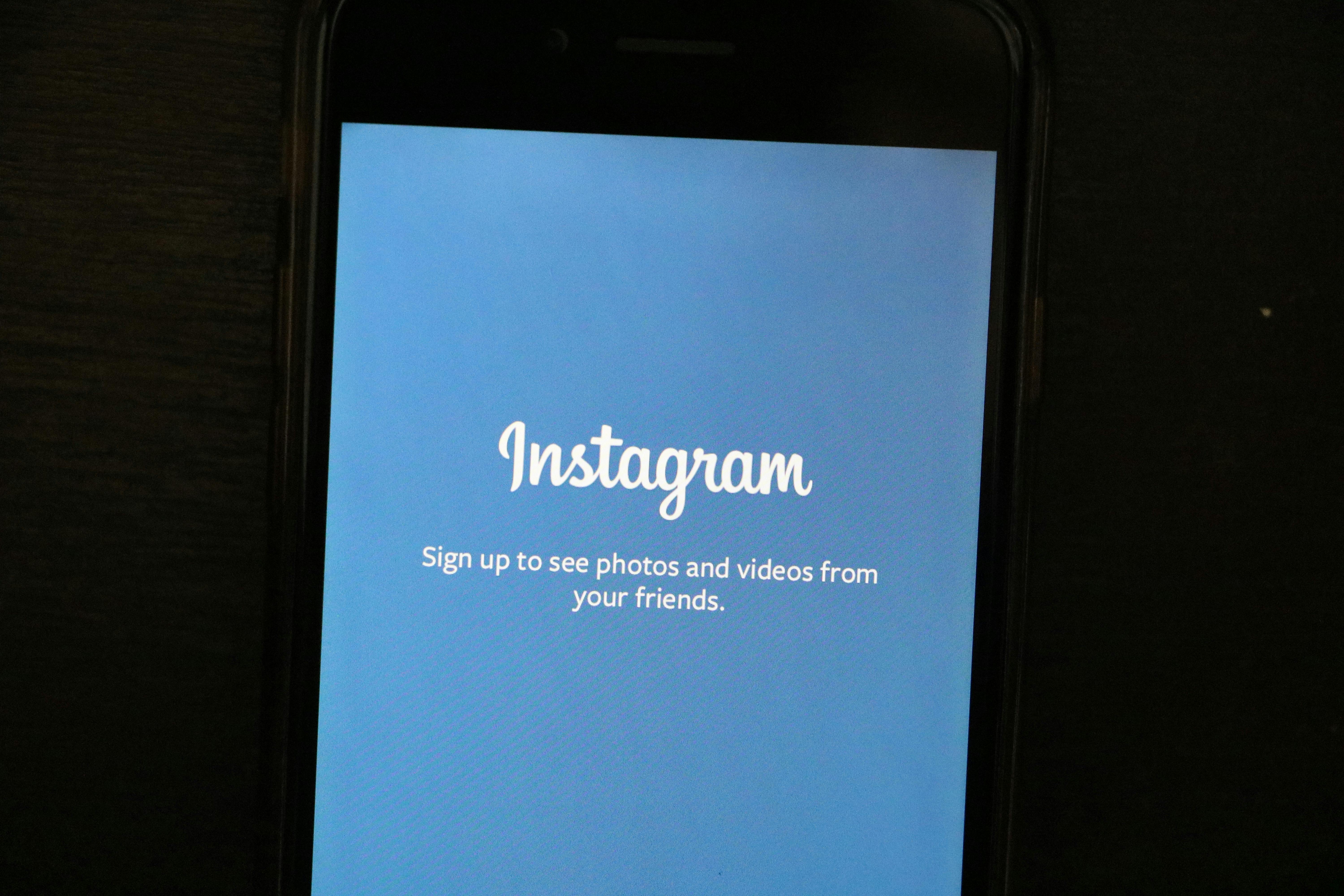 Pantalla de inicio de sesión de Instagram | Fuente: Pexels