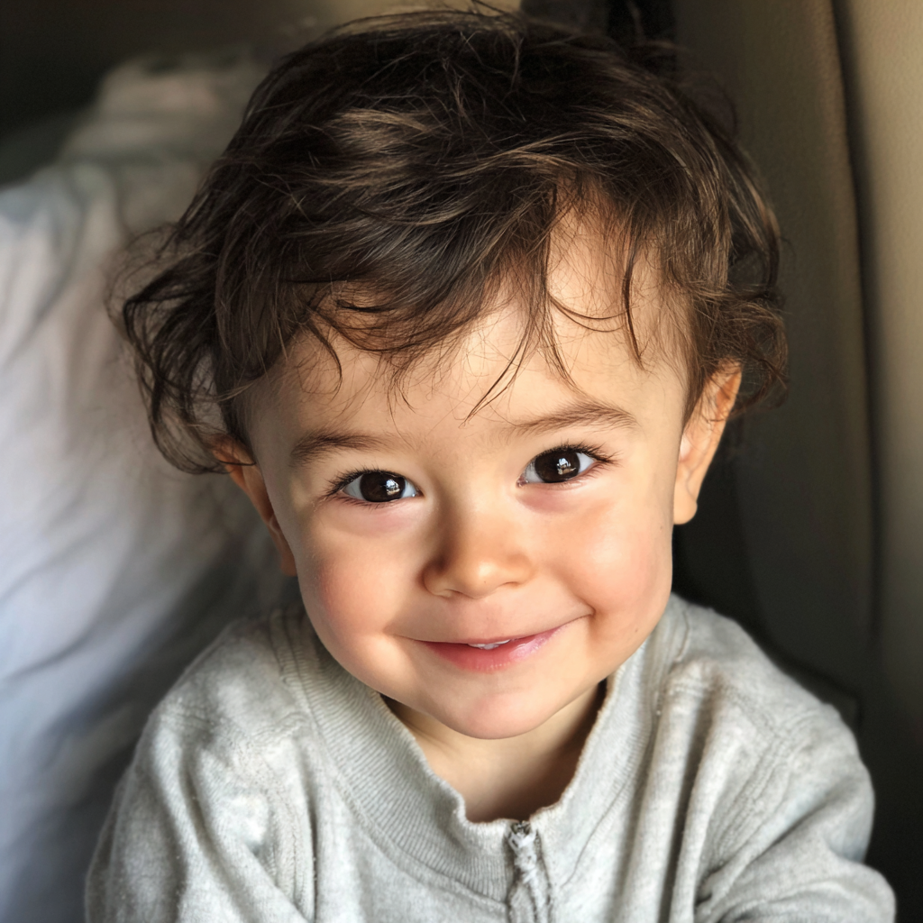 Un niño sonriente | Fuente: Midjourney